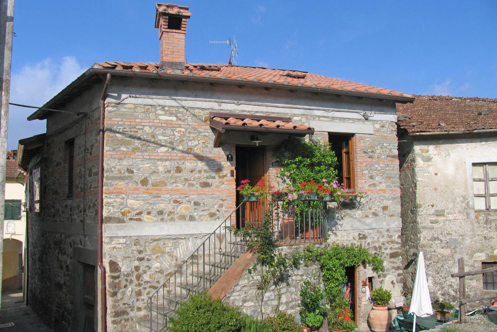 Caratteristica casa in pietra