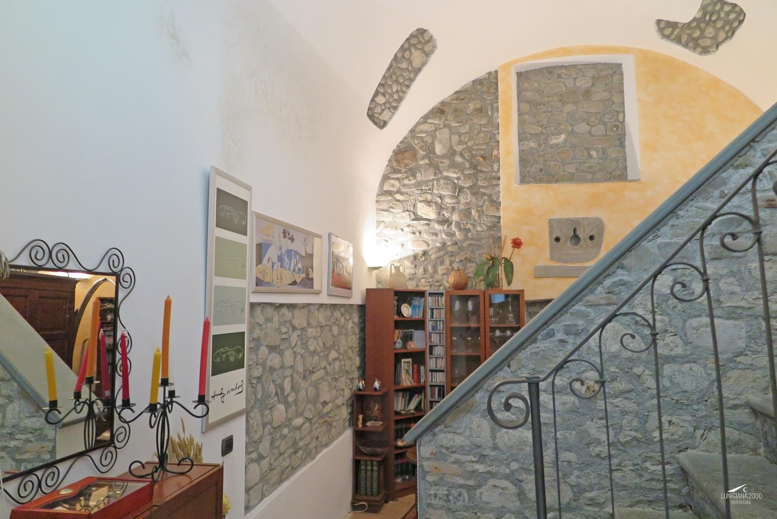 Caratteristica casa in pietra