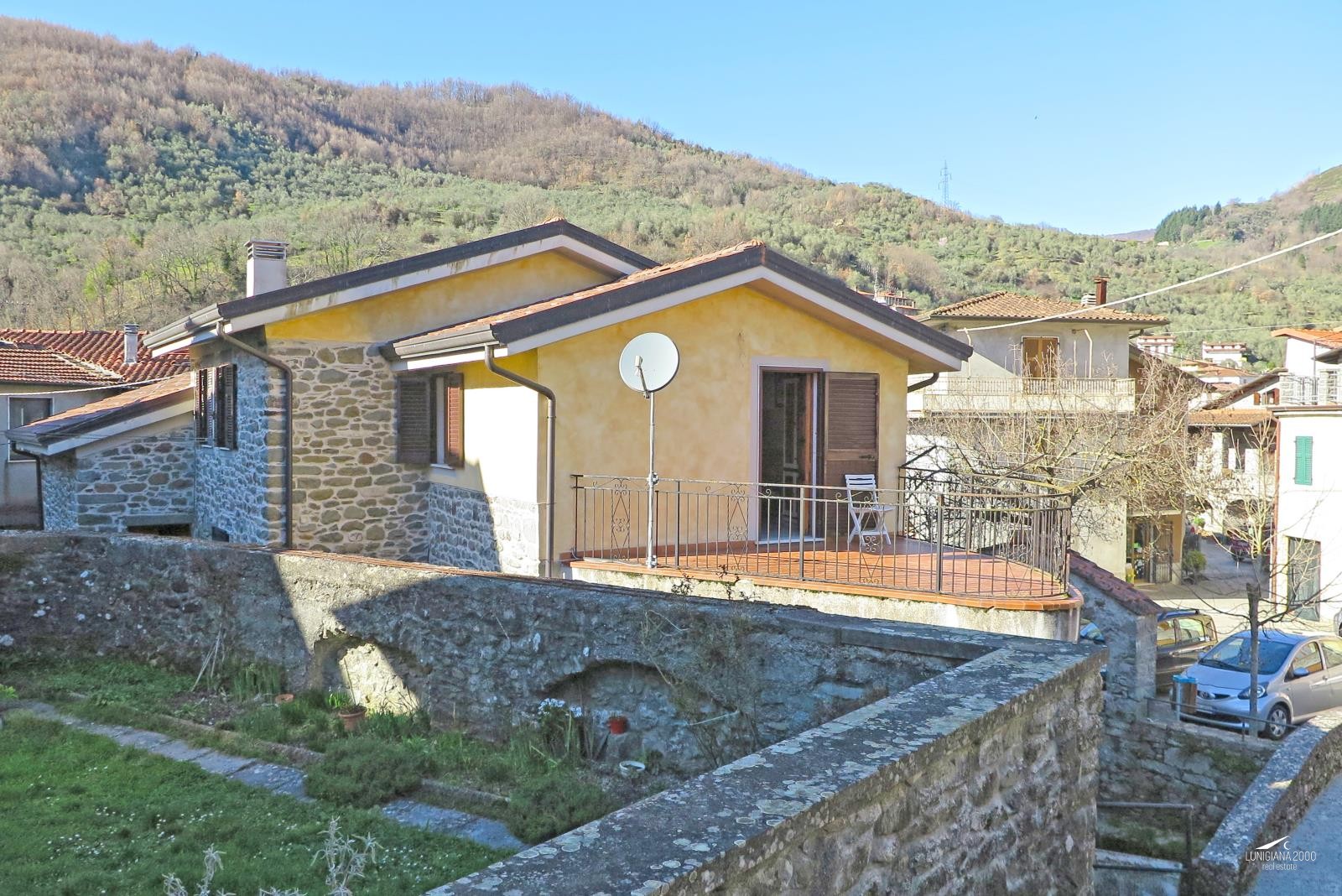 Caratteristica casa in pietra