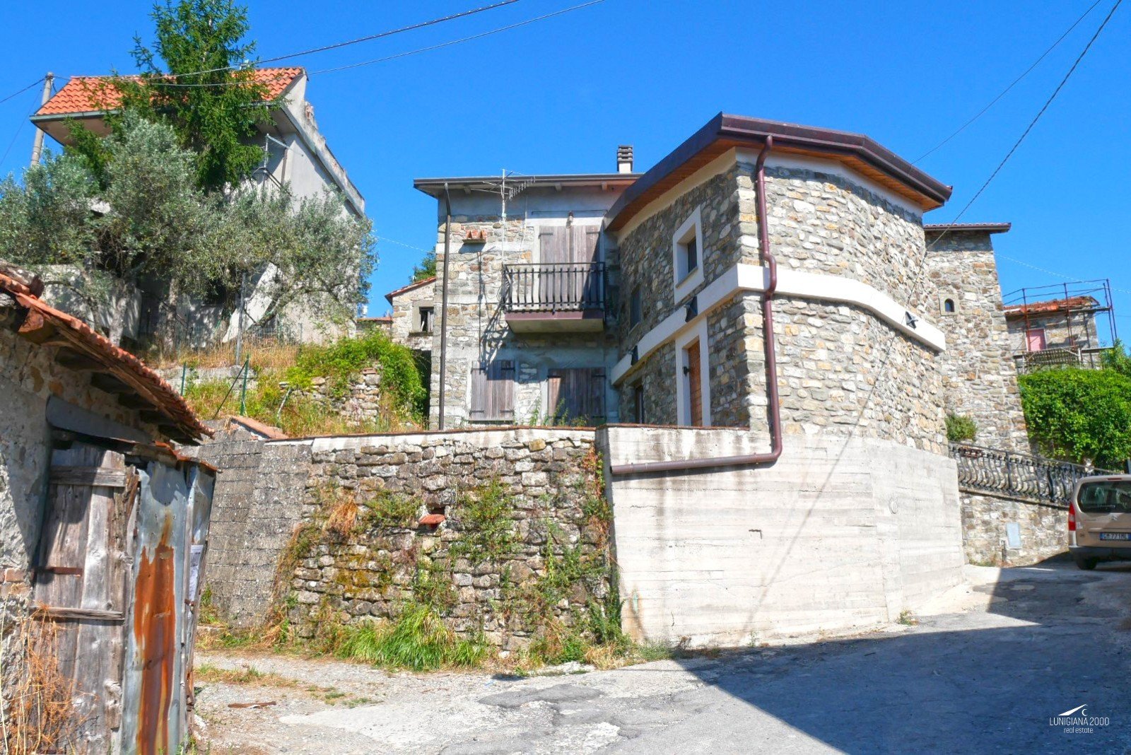 Caratteristica casa in pietra