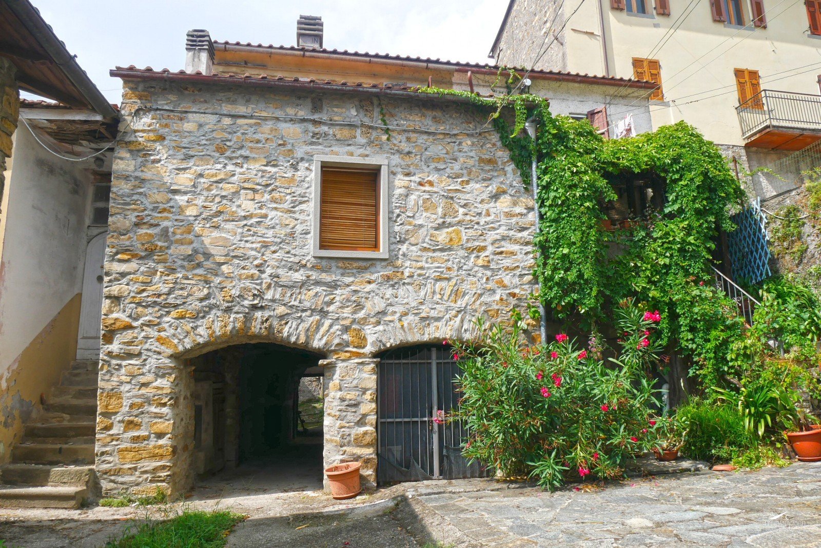 Caratteristica casa in pietra