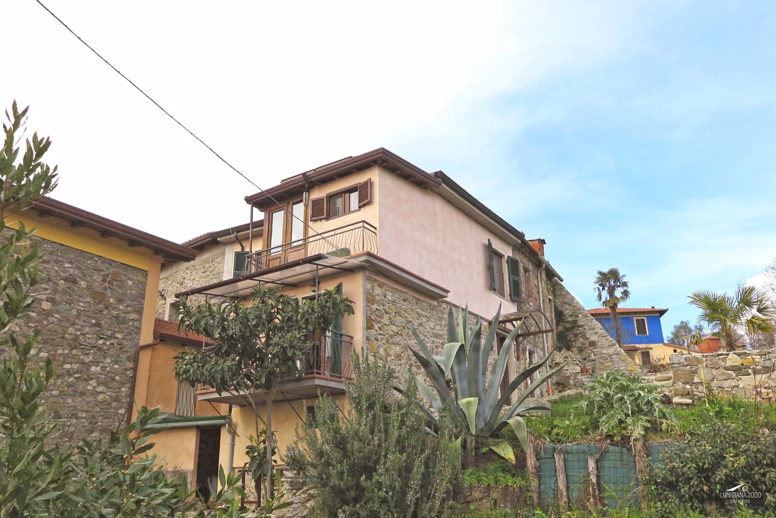 Caratteristica casa in pietra